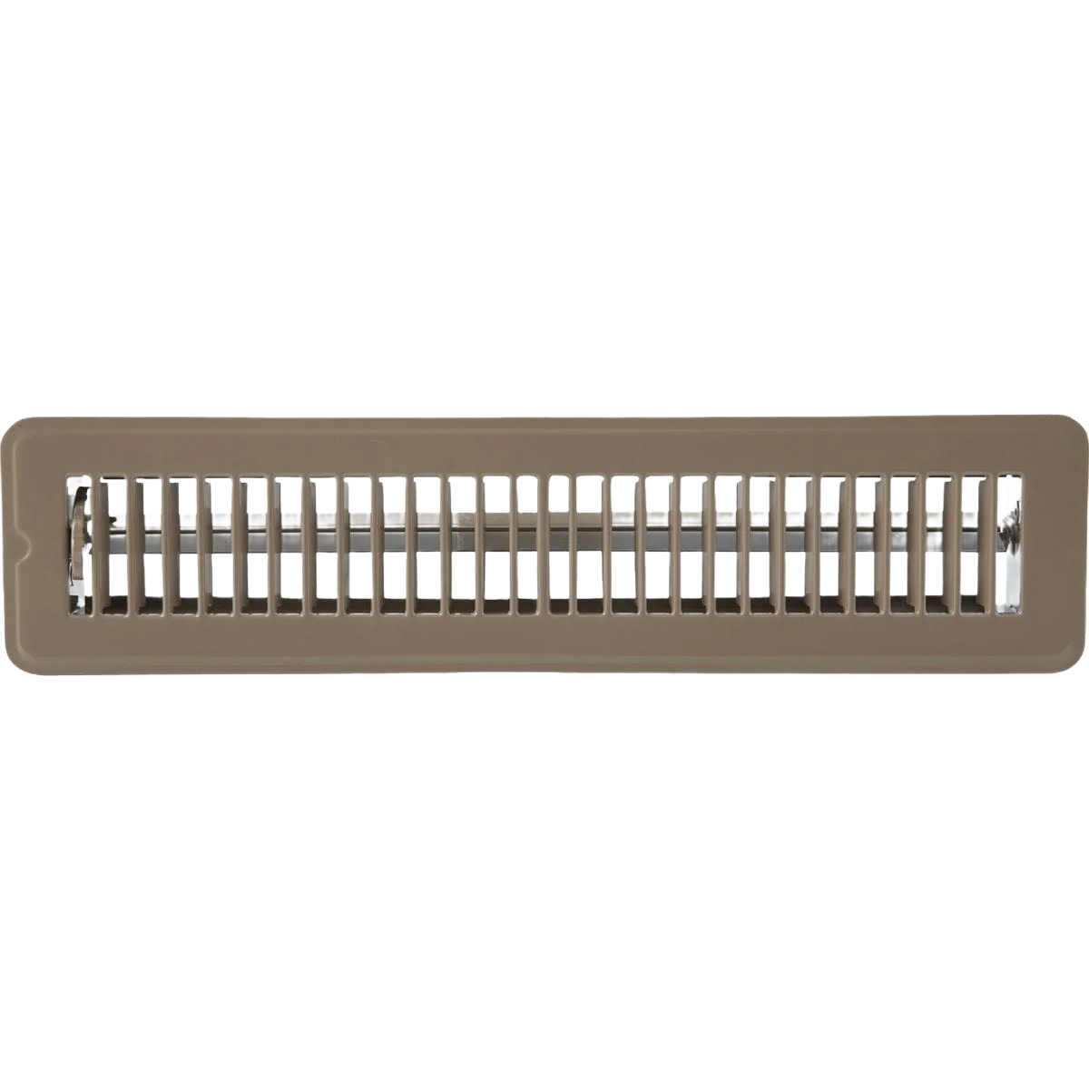 Recyclable Home Impressions 2-1 4 in. x 14 in. Steel Floor Register Brown Sophisticated