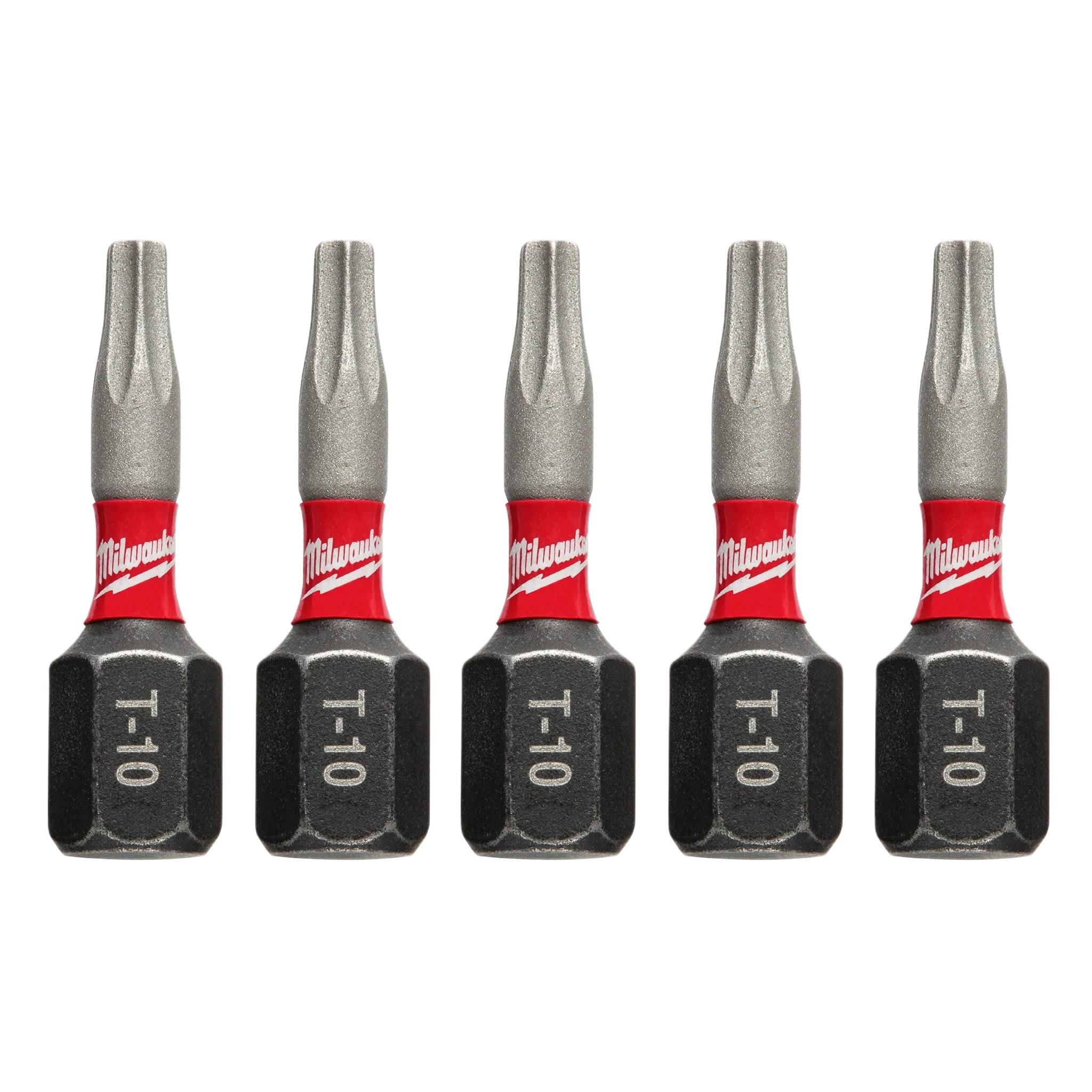 Original Design Milwaukee SHOCKWAVE™ Impact Duty™ 1 T10 TORX Bits 5-Pack Fashionable