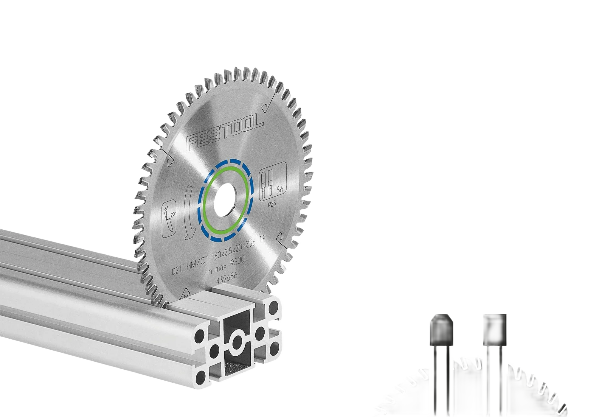 Healthy Festool 576929 KS 60 64-tooth Aluminum Plastics Blade Casual