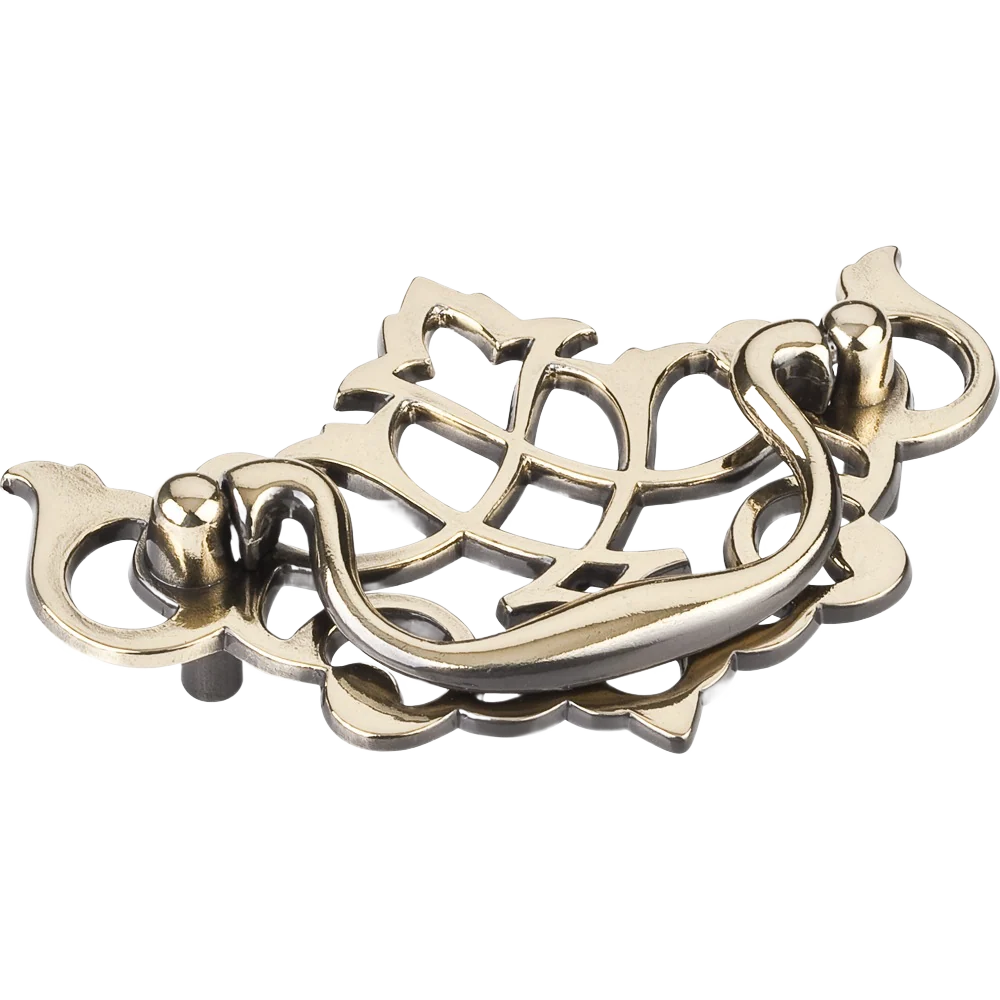 Fine Crafted Hardware Resources 3 In. CC Kingsport Bail Pull Brushed Antique Brass Carefully Designed