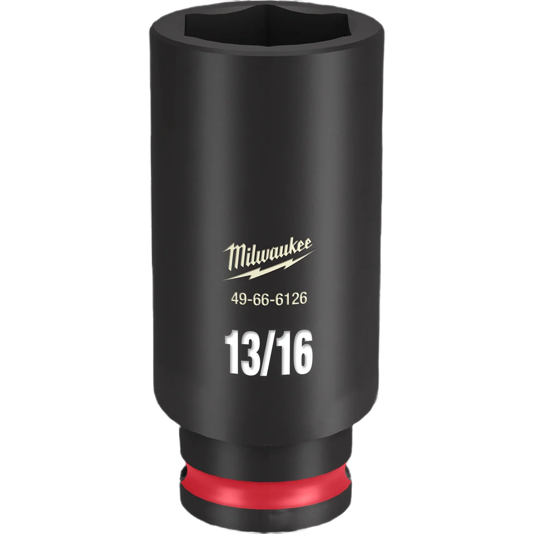 Traditional Milwaukee SHOCKWAVE™ Impact Duty™ 3 8 Drive 13 16 6 Point Deep Socket Top-Quality
