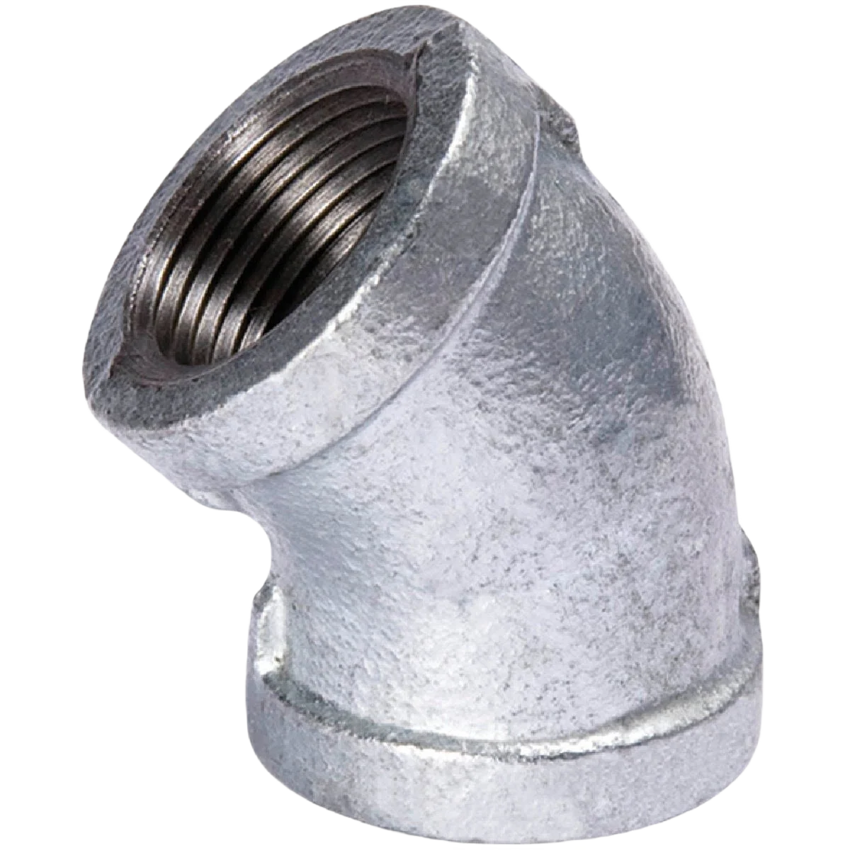 Authentic Southland 1 4 In. 45 Deg. Galvanized Iron Elbow Modern