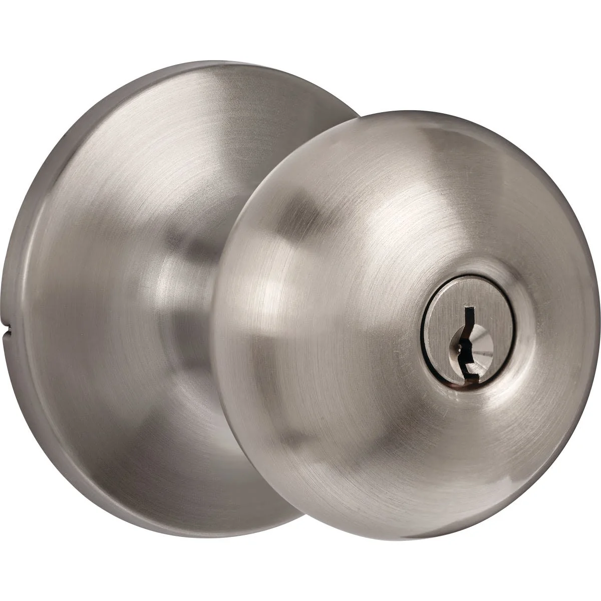 Elite Steel Pro Brushed Nickel Entry Door Knob Excellent
