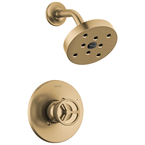 Stylish Delta Trinsic Champagne Bronze H20 Shower Trim Verified