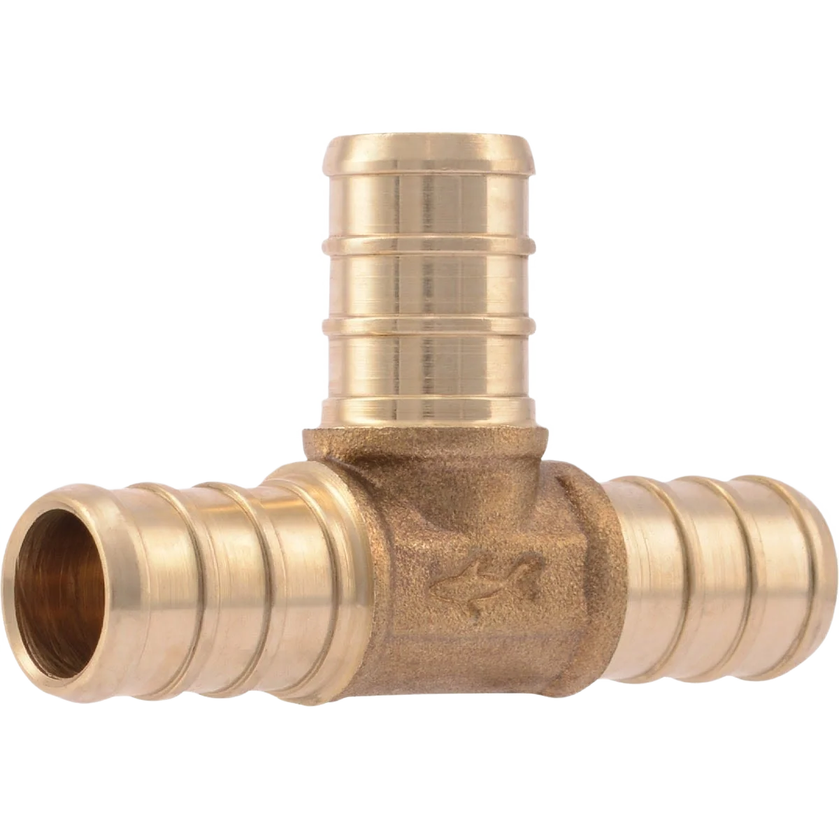 Crafted SharkBite 1 2 x 1 2 x 1 2 PEX Brass Barb Tee 10-Pack Premium Material