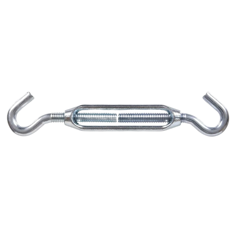 Secure Hillman 3 8-16 x 16-1 4 In. Hook Hook Turnbuckle Zinc-Plated User-Friendly