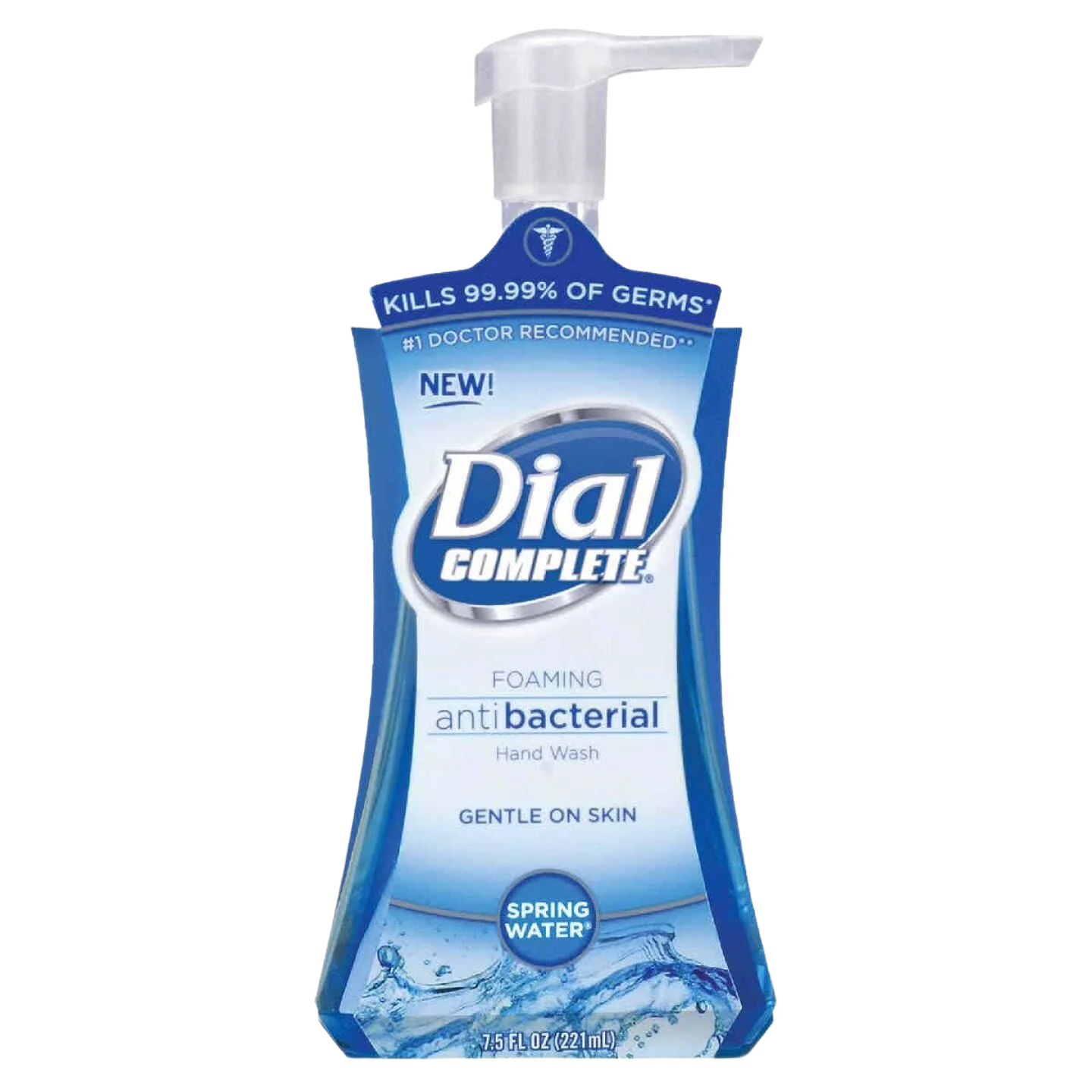Official Dial Complete Spring Water Antibacterial Foaming Hand Soap 7.5 oz. Outstanding