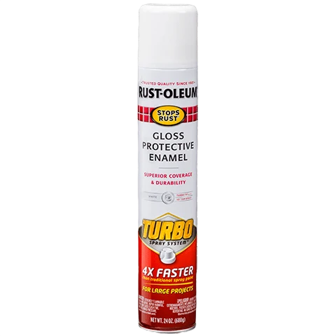 Recyclable Rust-Oleum Gloss Protective Enamel with Turbo Spray System Elite
