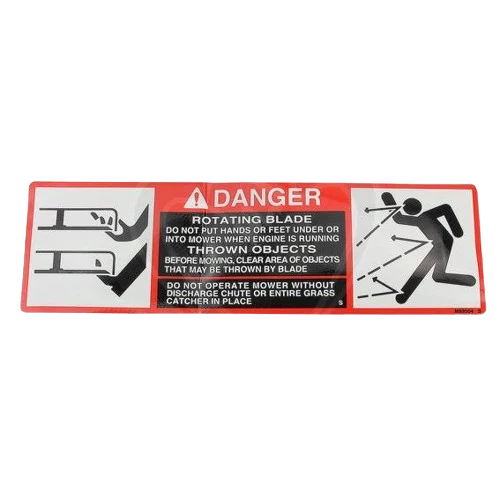 Soft John Deere M89504 Safety Sign Detailed