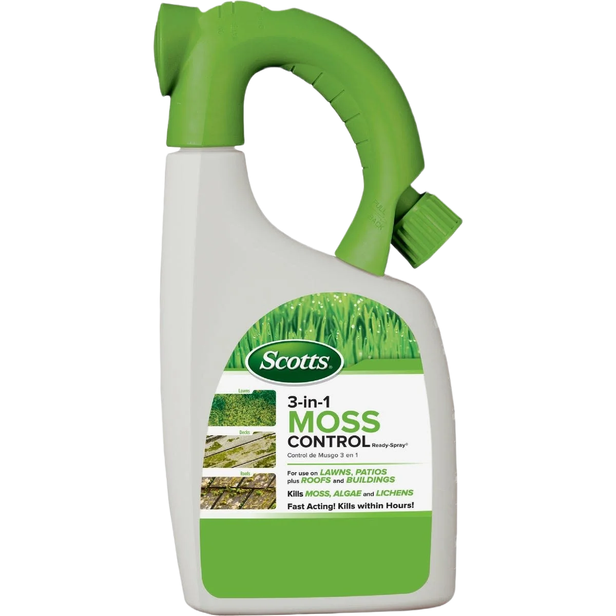 Authentic Scotts MossEX 3-in-1 Ready Spray 32 oz. Breathable