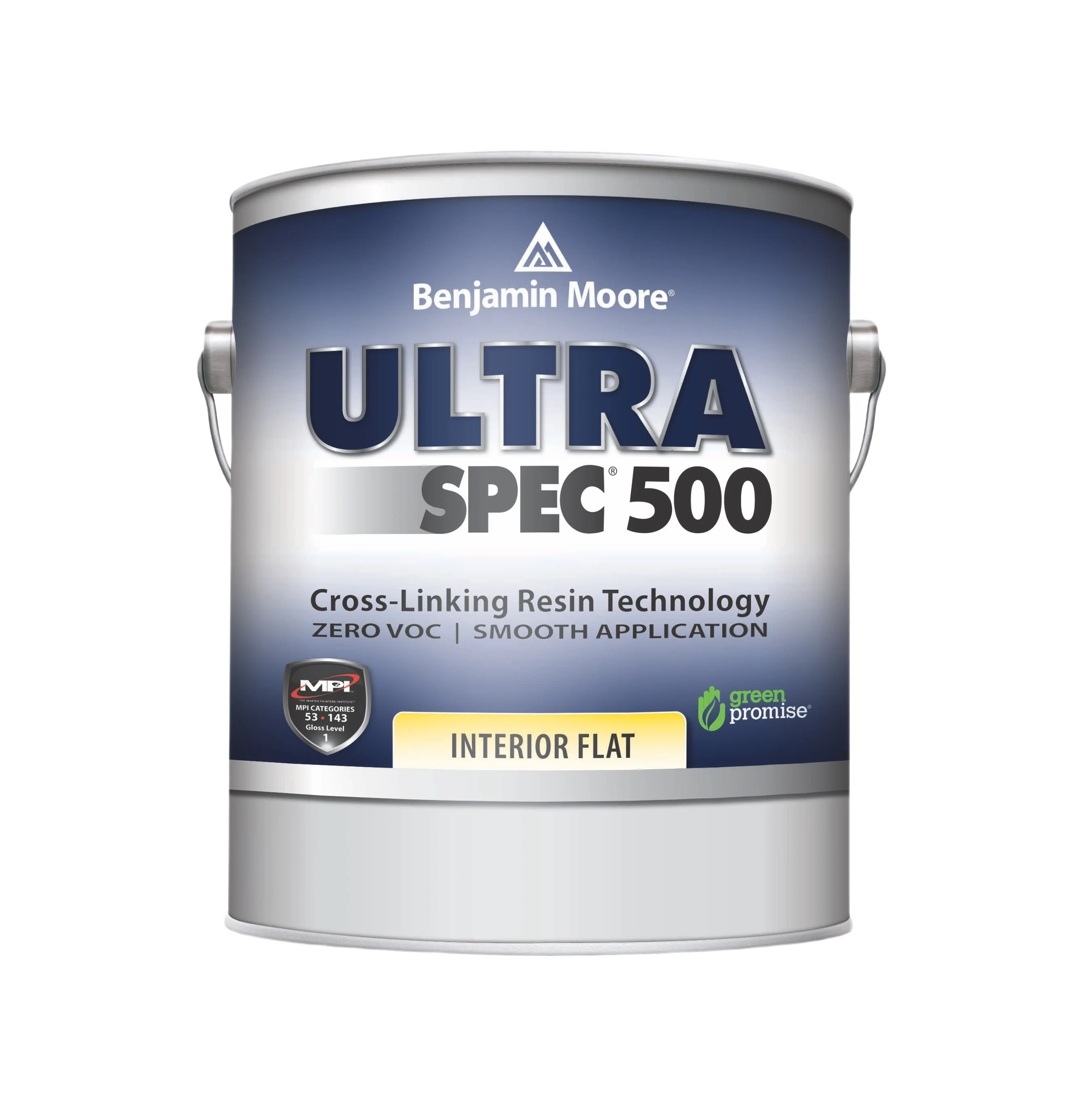 Expertly Made Benjamin Moore Ultra Spec 500 1X Flat Tintable Base Interior Paint 5 Gallon Modern