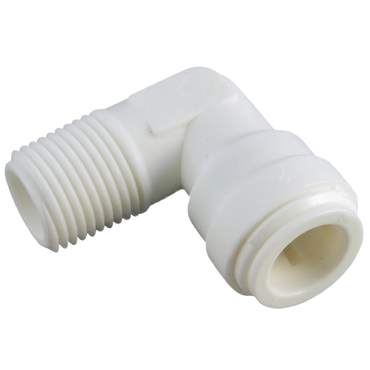 Solid Anderson Metals 90 Deg. Push-In Male Plastic Elbow 1 4 In. OD x 1 4 In. MIP Premium Material