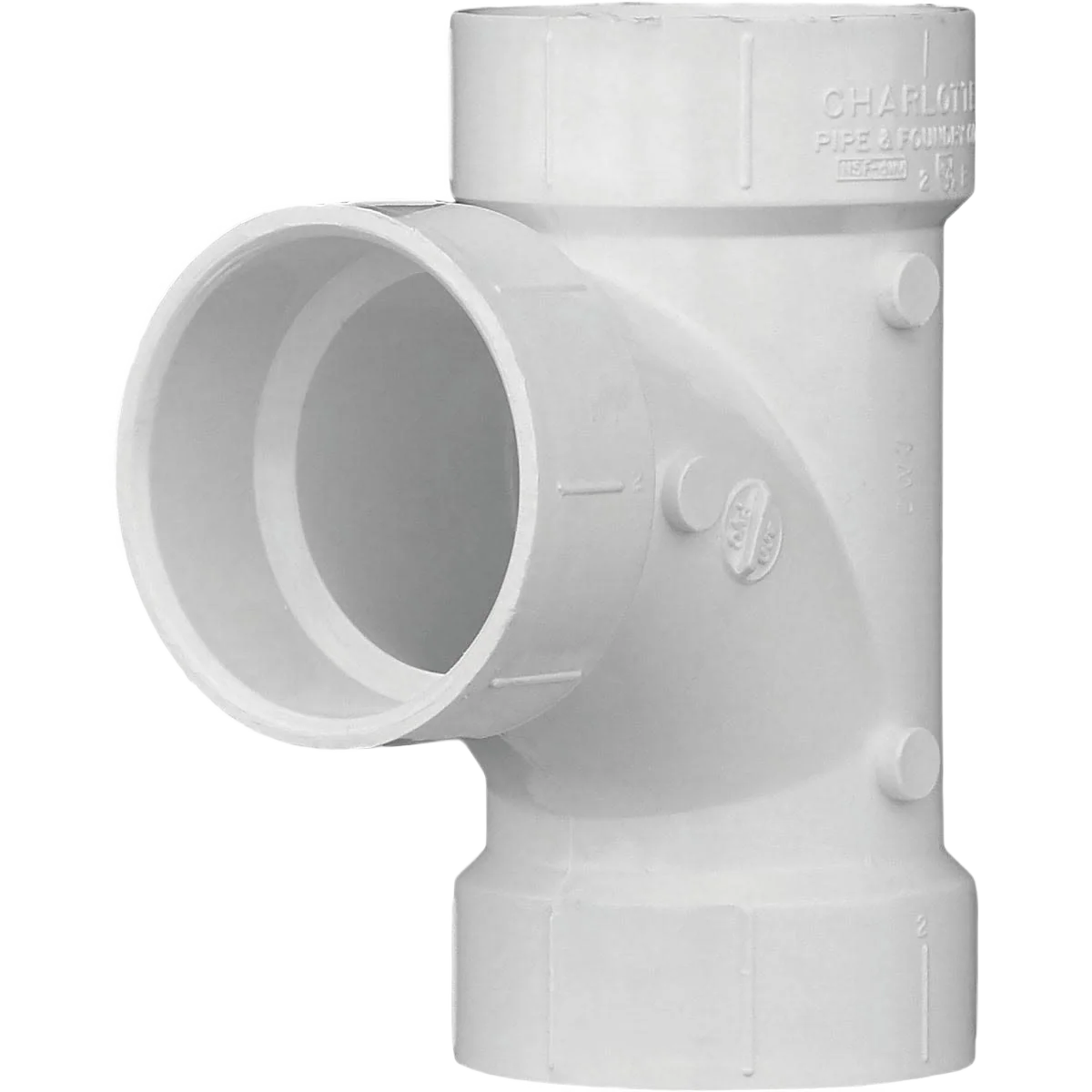 Original Charlotte Pipe 2 In. Schedule 40 Sanitary Tee Fashionable