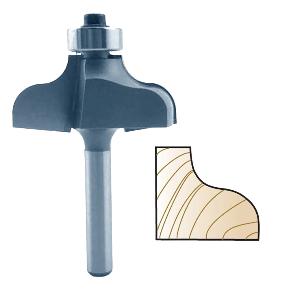 Exclusive Whiteside Ogee Bit 1 4 in. SH x 1 4 in. R Breathable
