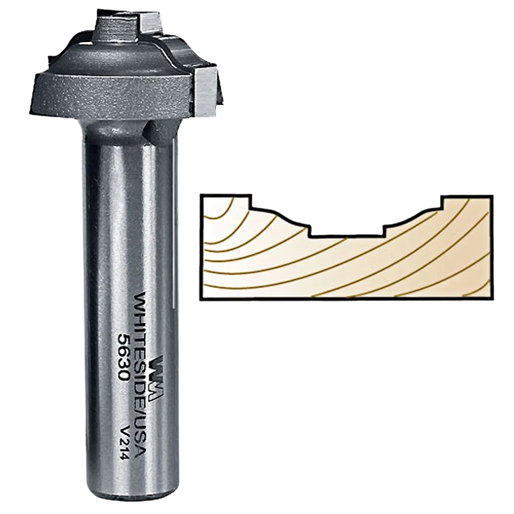 Verified Whiteside Ogee Stile Profile Bit for MDF Doors 1 2 in. SH x 1-1 4 in. LD Crafted