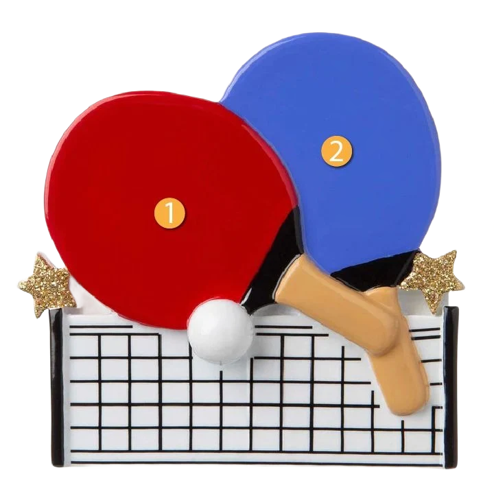 Reliable PolarX Personalized Ping Pong Ornament Safe