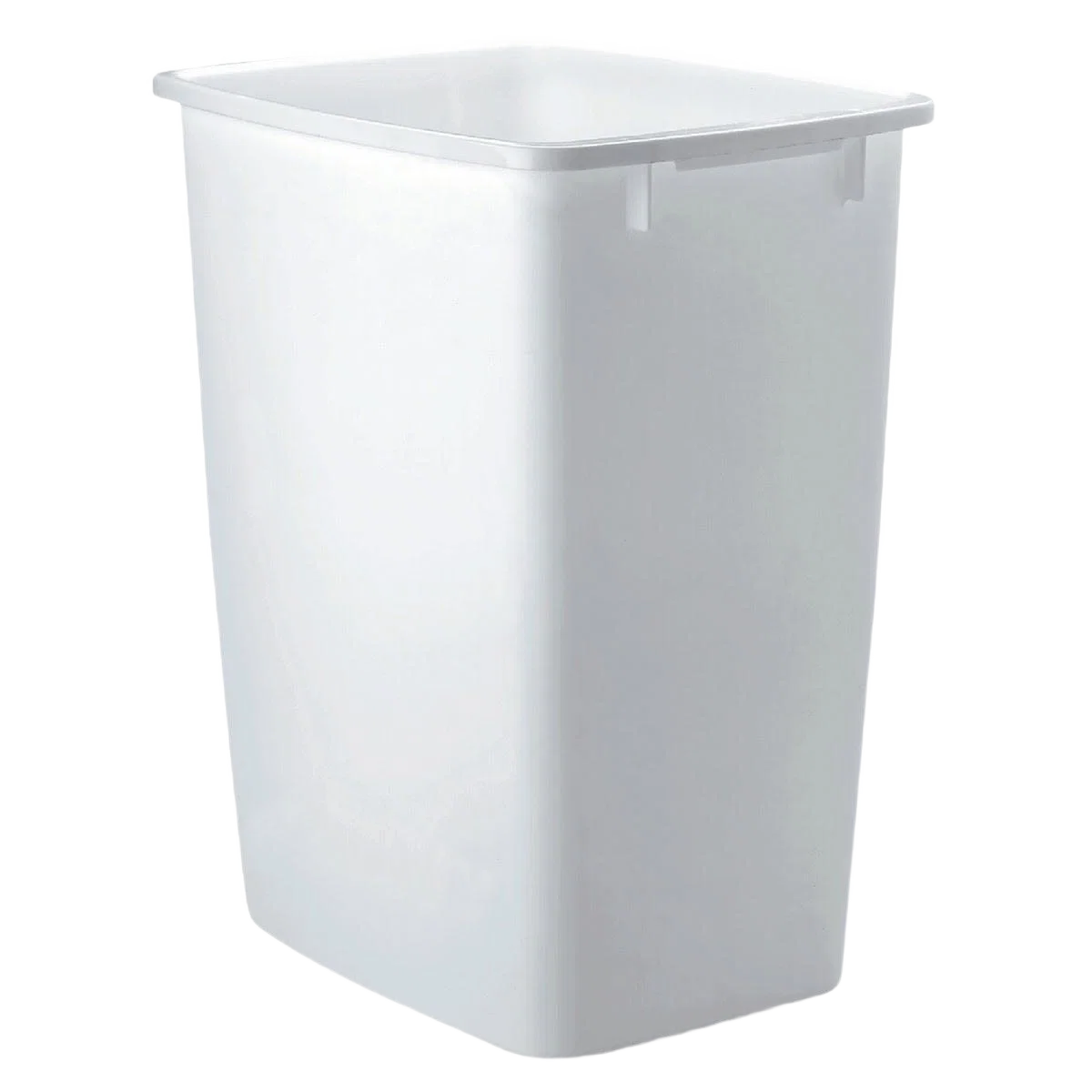 Premium Rubbermaid White Wastebasket 36 qt. Crafted