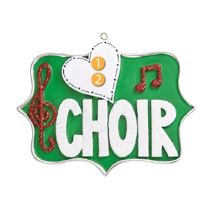Artisan Rudolph Me Personalized Choir Ornament Official