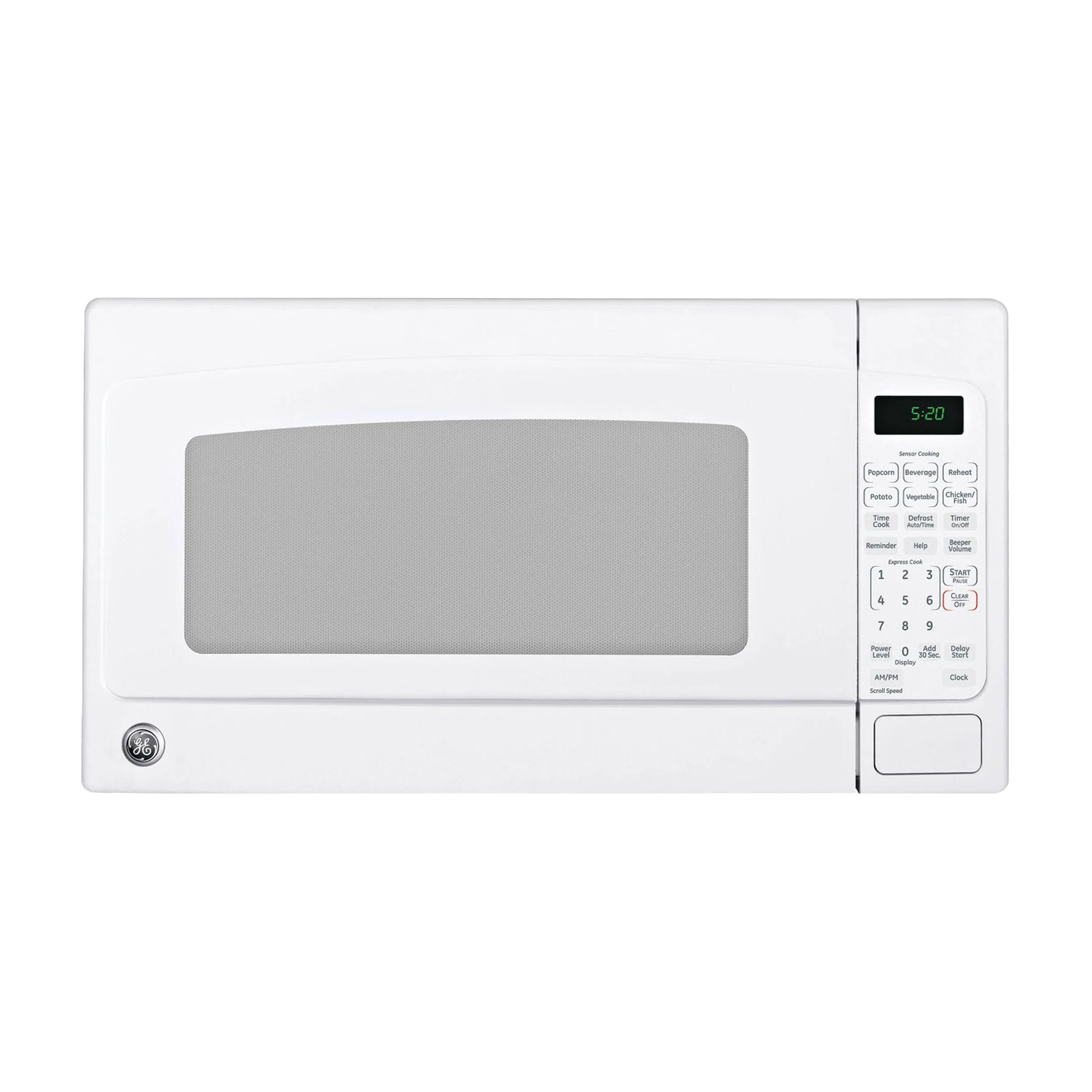 User-Friendly GE® 2.0 Cu. Ft. Capacity Countertop Microwave Oven Solid