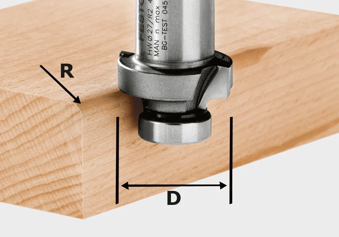 Trendy Festool 490094 Roundover Bit HW R4-OFK 500 Versatile