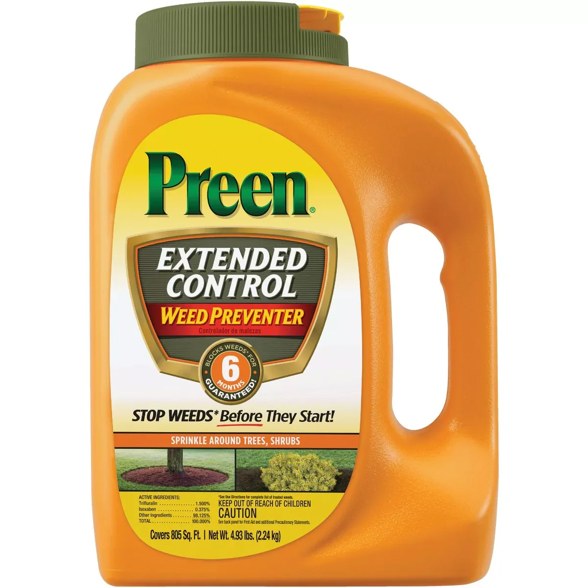 Minimalist Preen Extended Control 4.93 Lb. Ready To Use Granules Weed Preventer Sophisticated