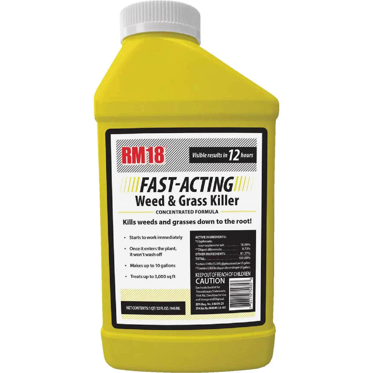 Trendy RM18 32 Oz. Concentrate Fast-Acting Weed Grass Killer Traditional