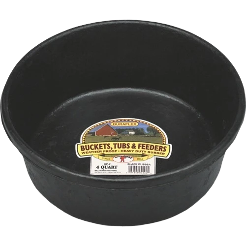 Contemporary Little Giant Rubber Feed Pan 4 Quart Exceptional