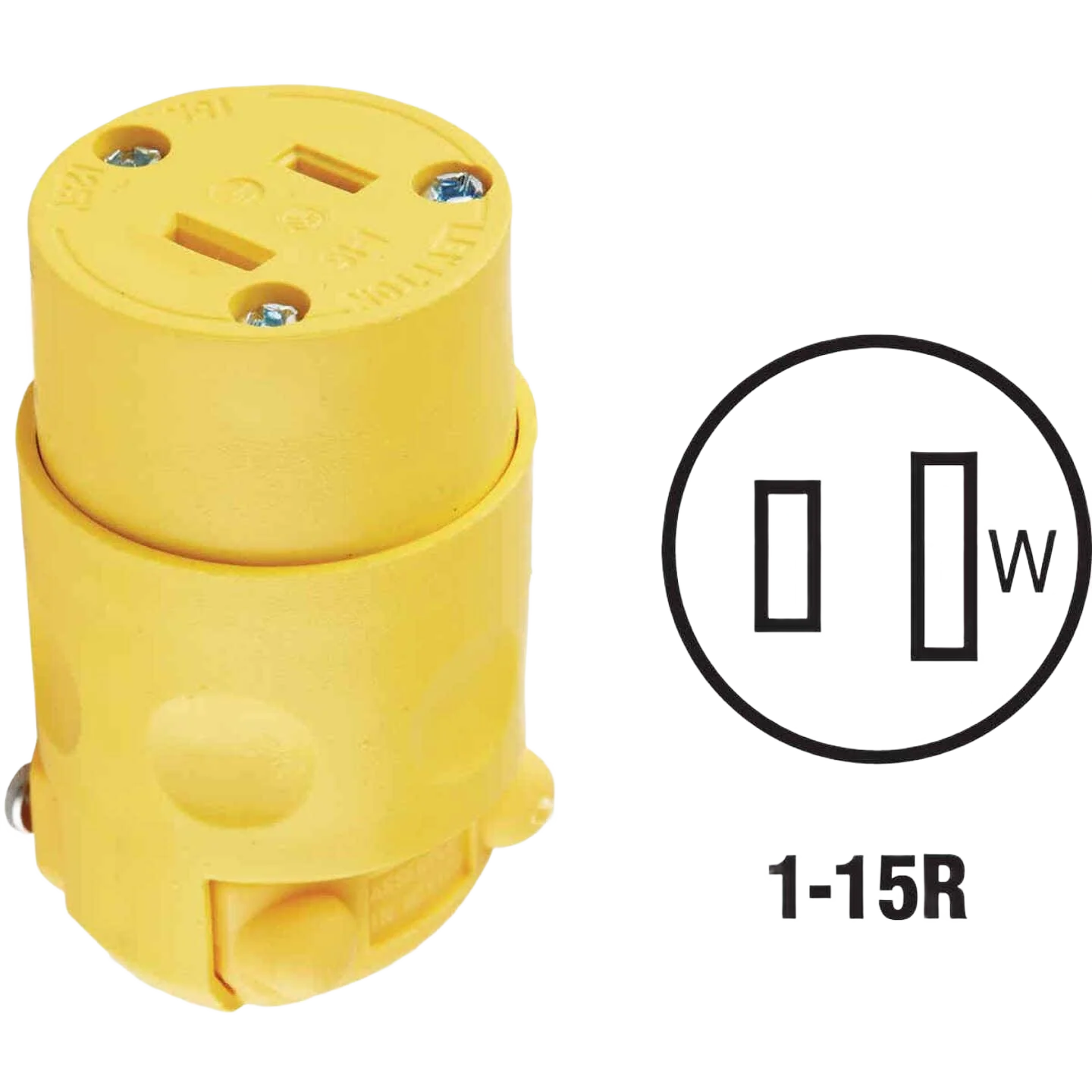 Exclusive Leviton 15A 2-Wire 2-Pole Residential Grade Cord Connector Proven