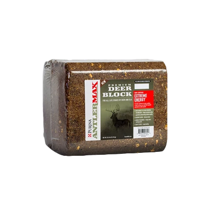Comfortable Purina AntlerMax Premium Deer Block 33 lb. Reliable