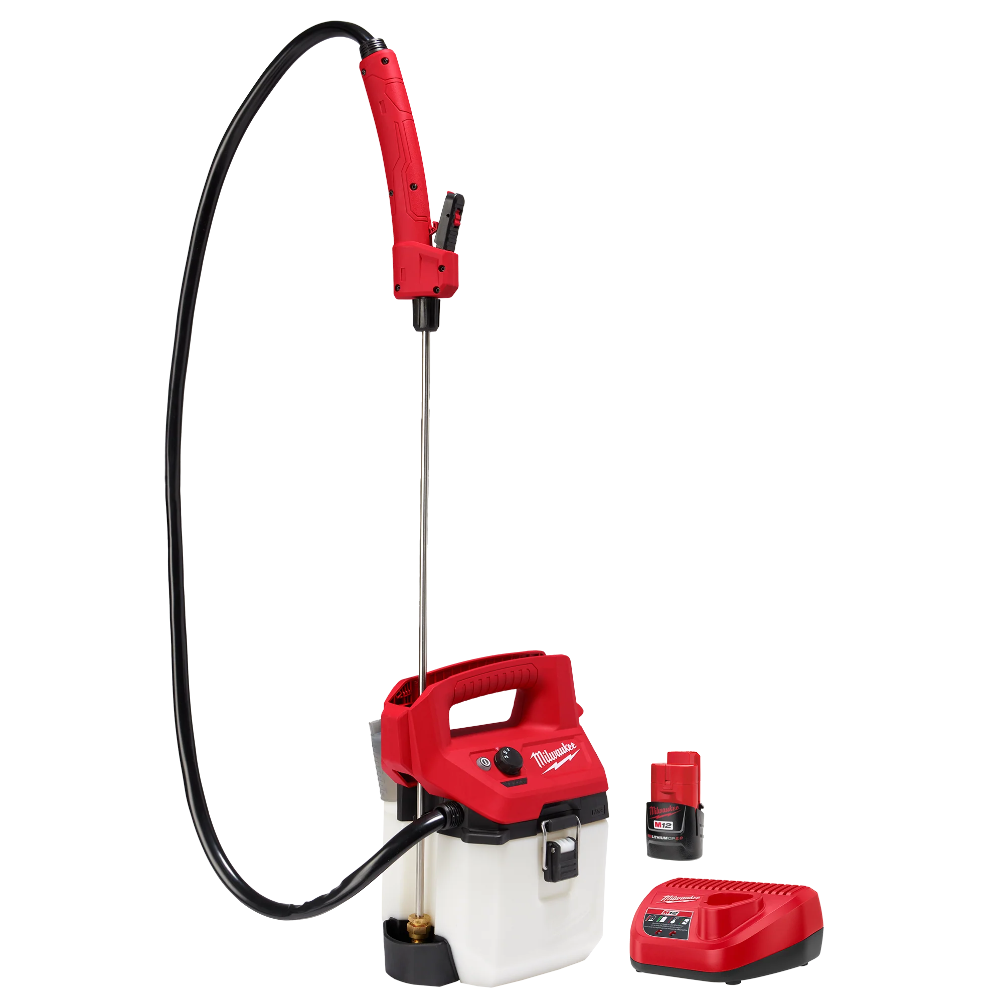 Smooth Milwaukee M12™ 1-gal Handheld Sprayer Kit Powerful