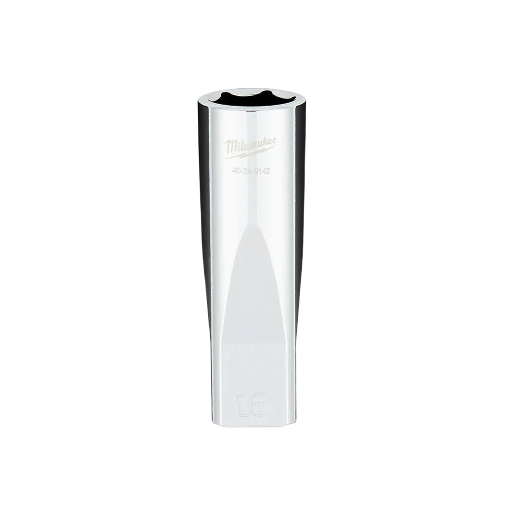 Eco-Friendly Milwaukee 1 2 Drive 18-mm Deep Socket w FOUR FLAT™ Sides Carefully Designed