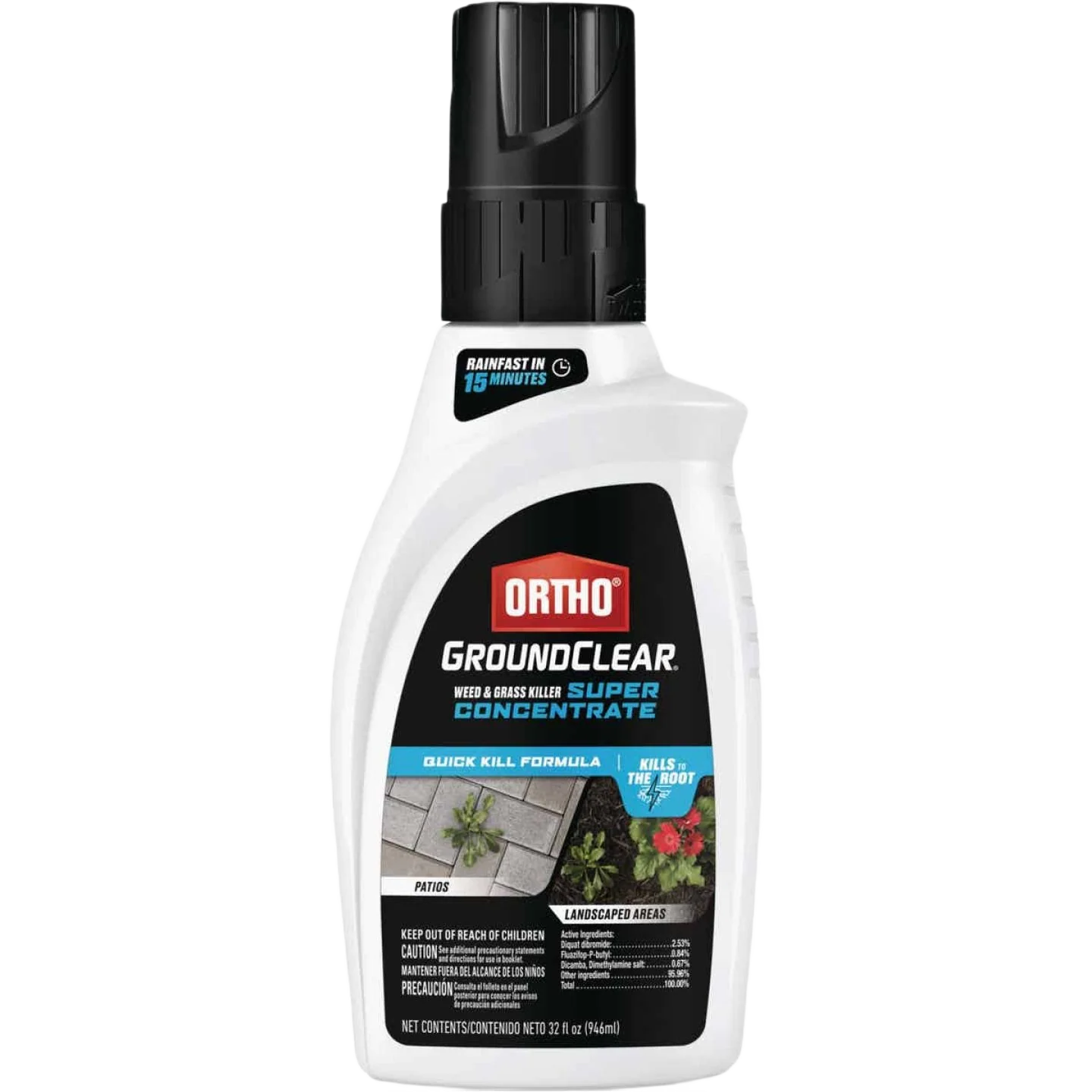 Contemporary Ortho GroundClear Super Weed Grass Killer Concentrate 32 oz. Fashionable
