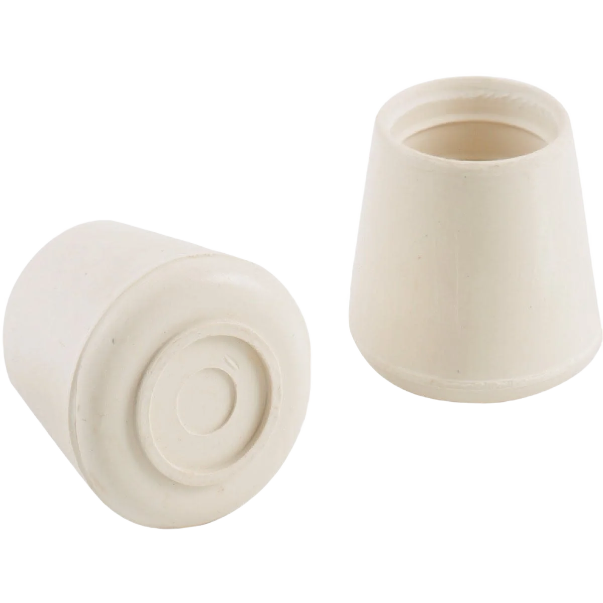 Environmentally Friendly Do it 7 8 in. Hi-Tip Off White Rubber Furniture Leg Protectors 4-Pack Organic
