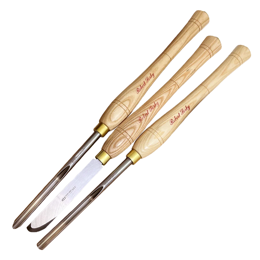 Relaxed Sorby 84HS Bowl Turning Set 3 8 in. Functional