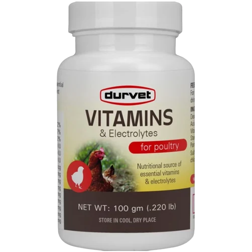 Fine Crafted Durvet Poultry Vitamins Electrolytes Practical