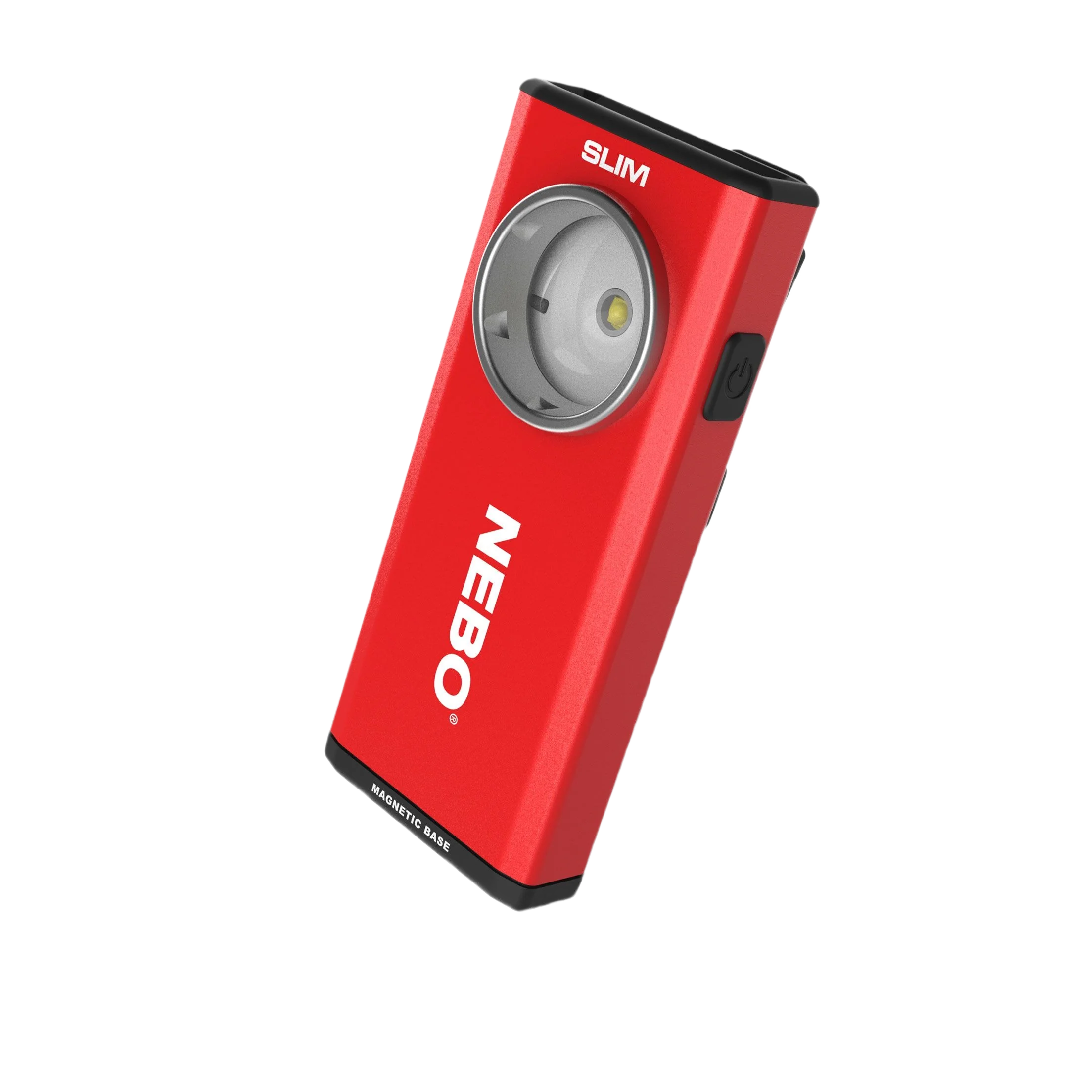 Genuine NEBO SLIM 500-Lumen Rechargeable LED Pocket Light Red Proven
