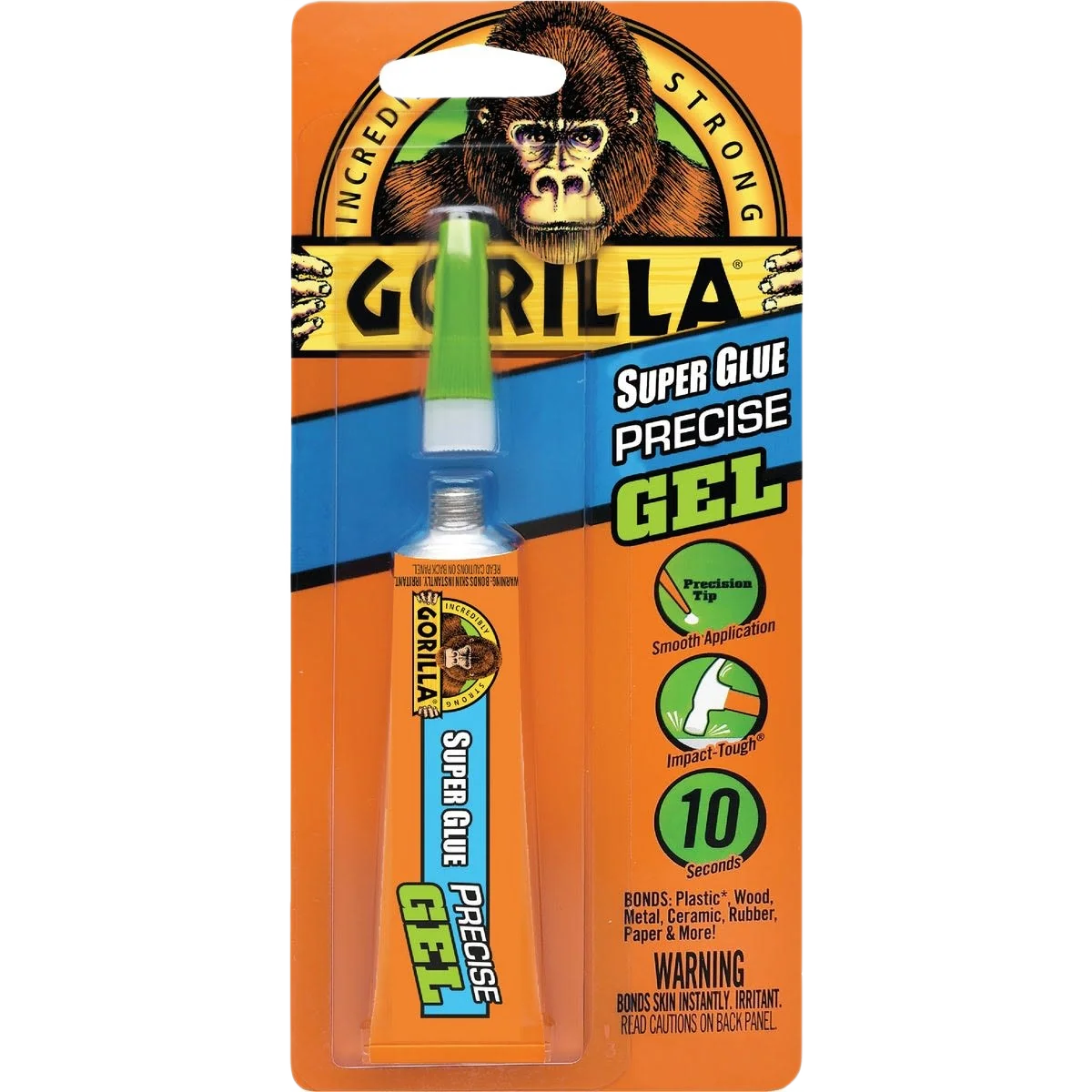 First-Class Gorilla Super Glue Precise Gel 0.53 oz. Healthy