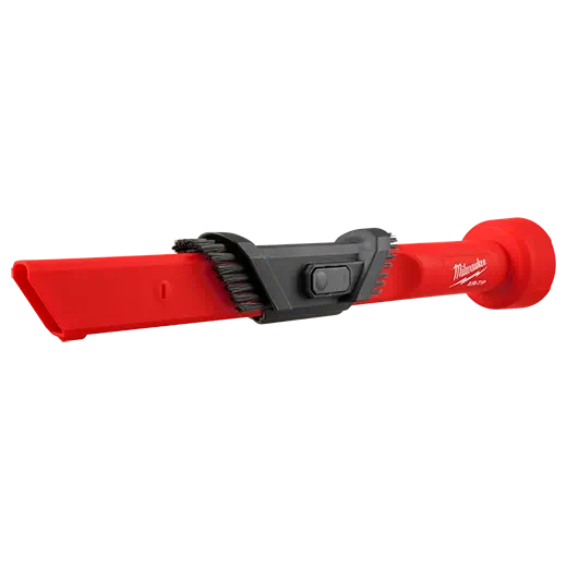 Carefully Designed Milwaukee AIR-TIP™ 3-in-1 Crevice and Brush Tool Solid
