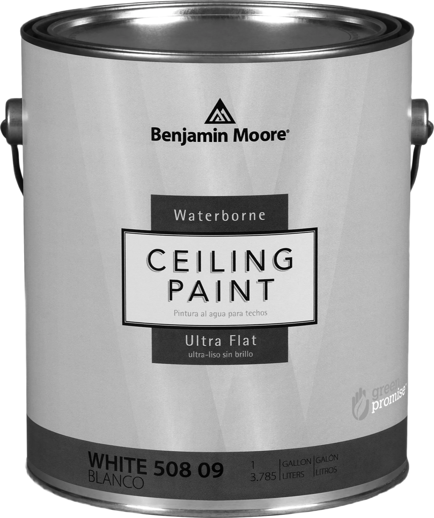 Convenient Benjamin Moore Aura Waterborne White Ultra Flat Ceiling Paint 1 Gallon Authentic