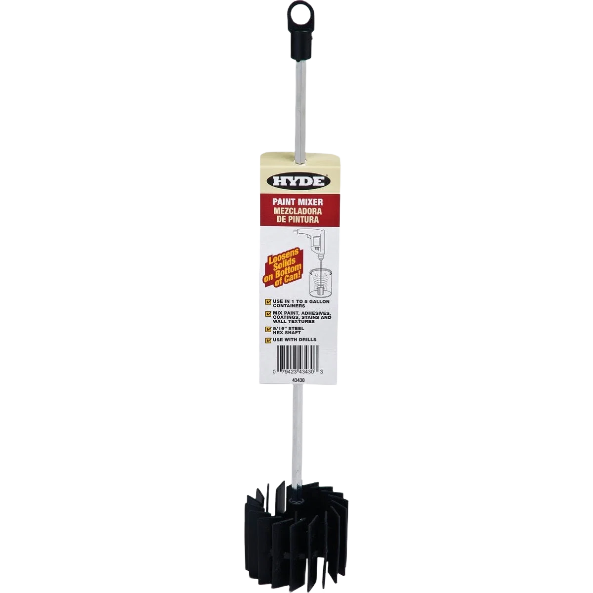 Trusted Hyde 5 Gallon Paint Mixer Professional