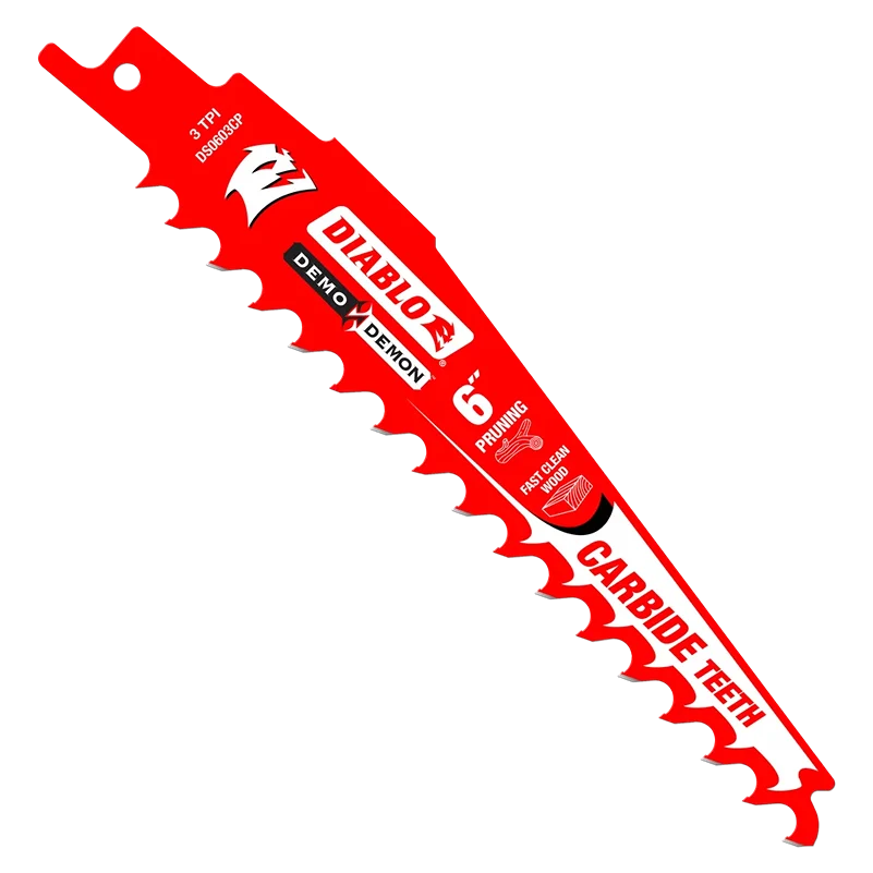 Casual Diablo 6-In. Carbide Pruning Saw Blades 3-Pack Eco-Friendly