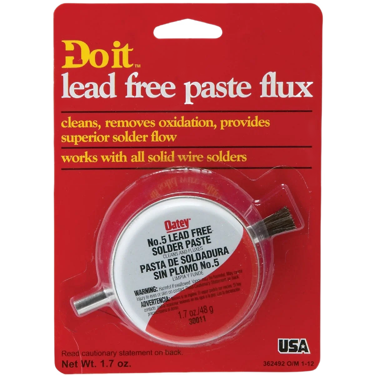 Lightweight Do it No. 5 Lead- Paste Flux Solid