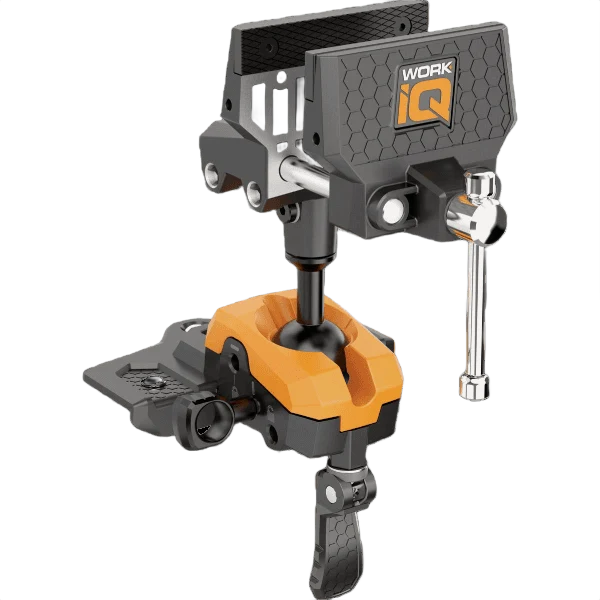 Eco-Friendly Work iQ Tools IQ Vise 360-Degree Articulating Bench Vise Crafted