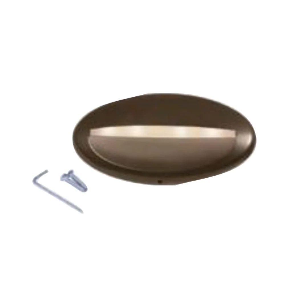 Authentic TimberTech LED Riser Deck Light Architectural Bronze Optimized