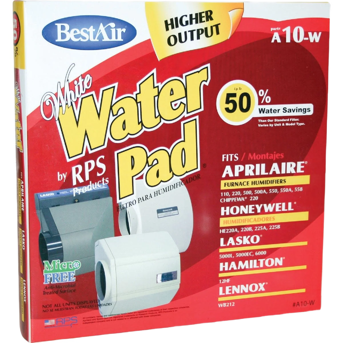 Fine Crafted Air White WaterPad A10W Humidifier Wick Filter Exceptional