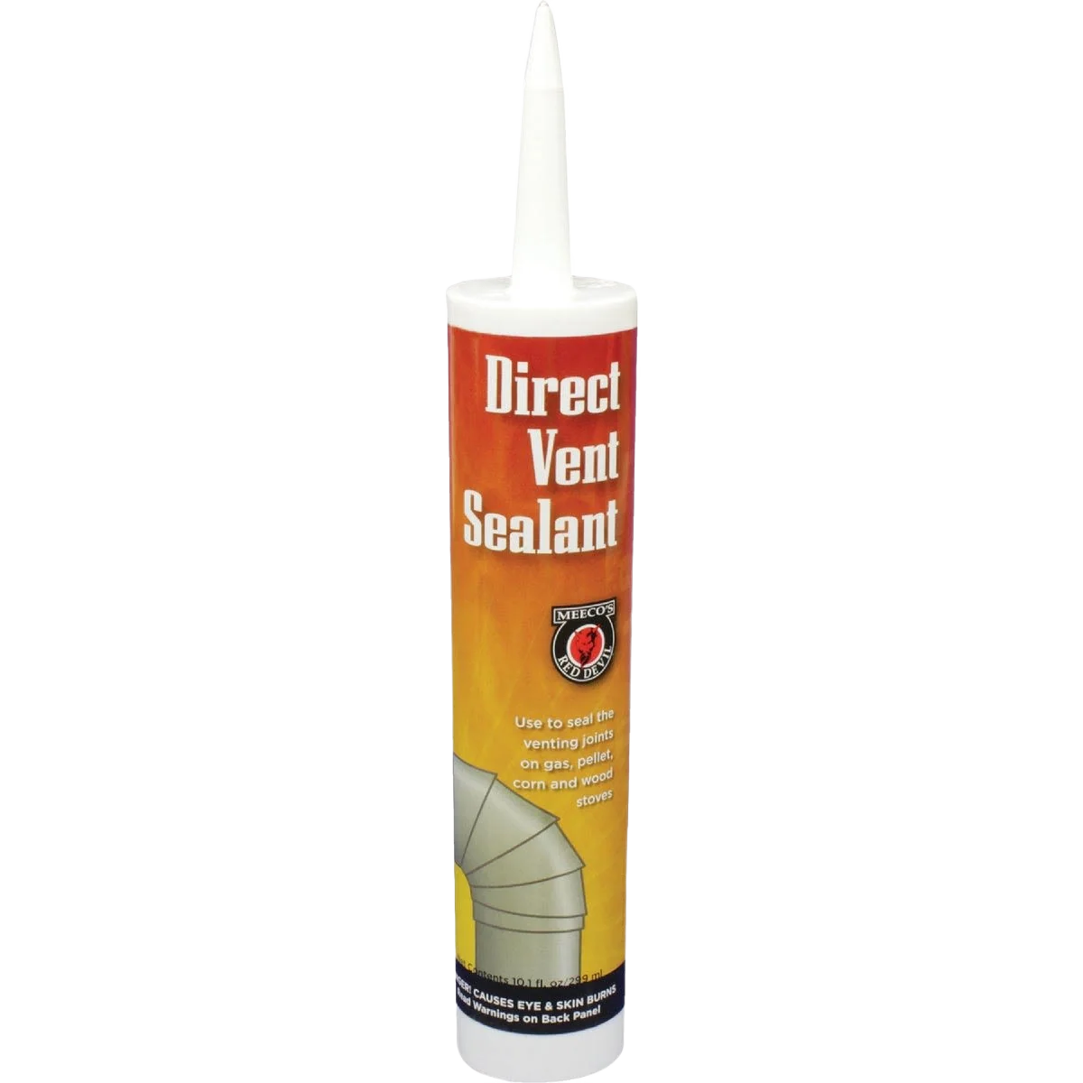 Trusted Meeco’s Red Devil Black Direct Vent Hi-Temp Sealant 10.3 oz. First-Class