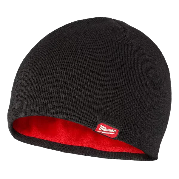 Outstanding Milwaukee Fleece-Lined Beanie – Black Durable