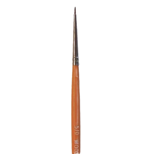 Organic Wooster 5 0 Water Color Artist Brush -Red Sable Functional