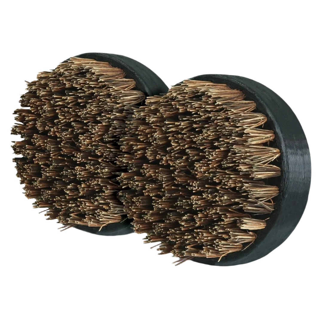 Environmentally Friendly Big Green Egg SpeediClean Palmyra Bristle Scrubber Pads 2 Pack Consistent