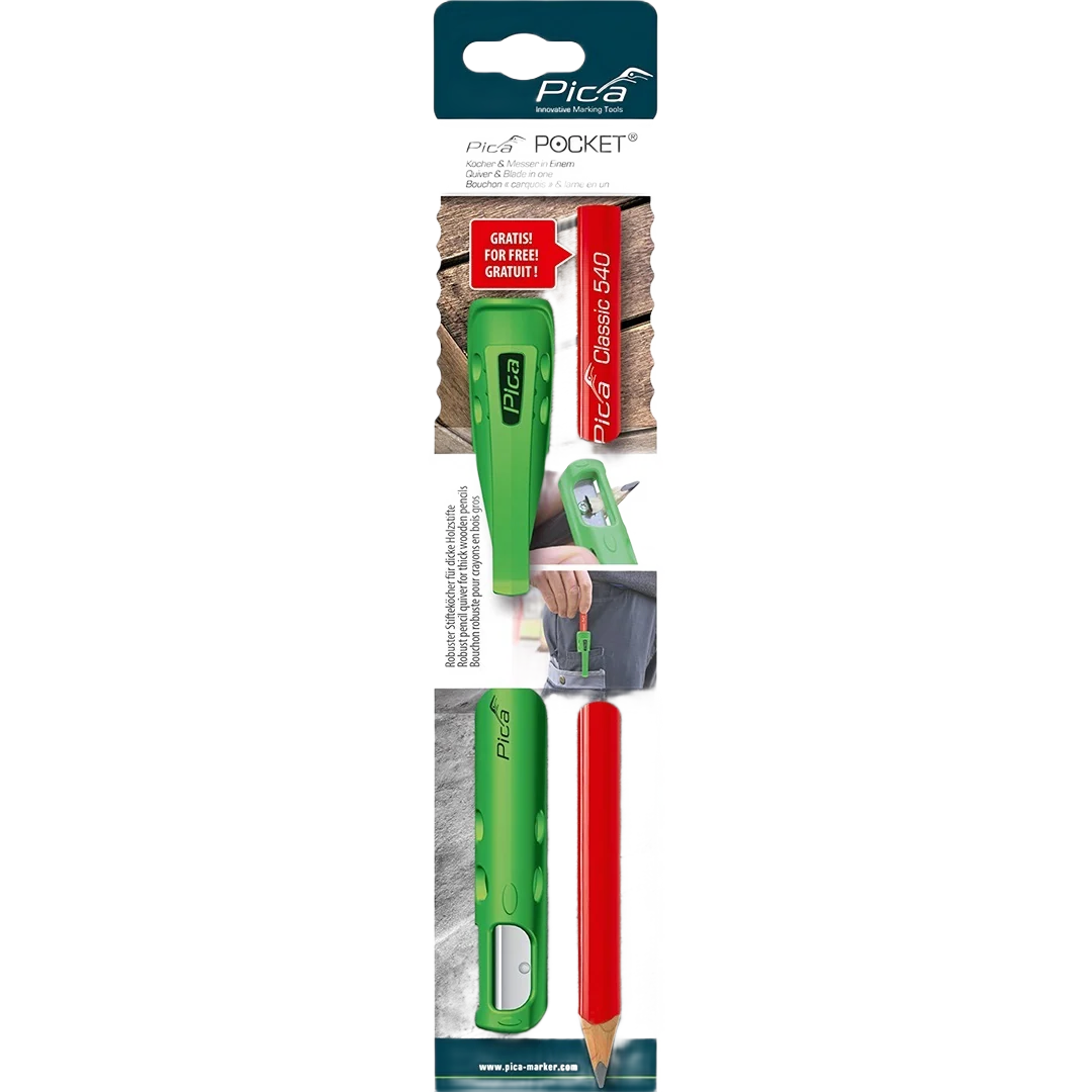 Healthy Pica POCKET Quiver and Carpenter Pencil Safe